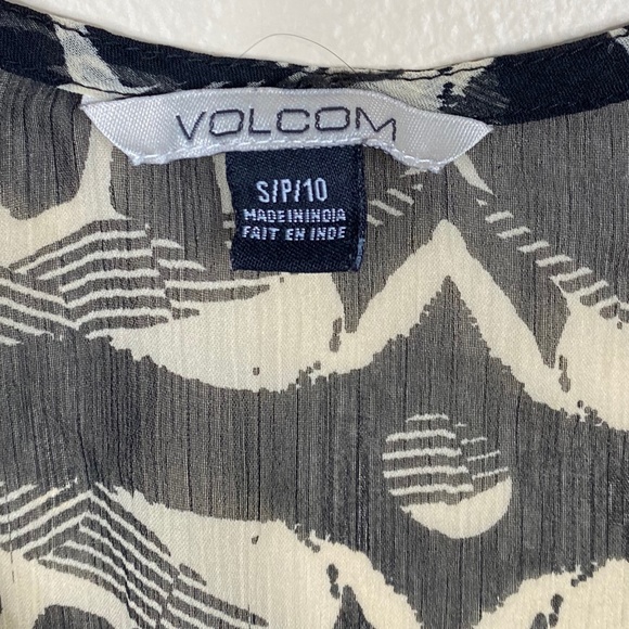 Volcom Fox Print Sheer Tank Womens Size Small - Picture 5 of 8